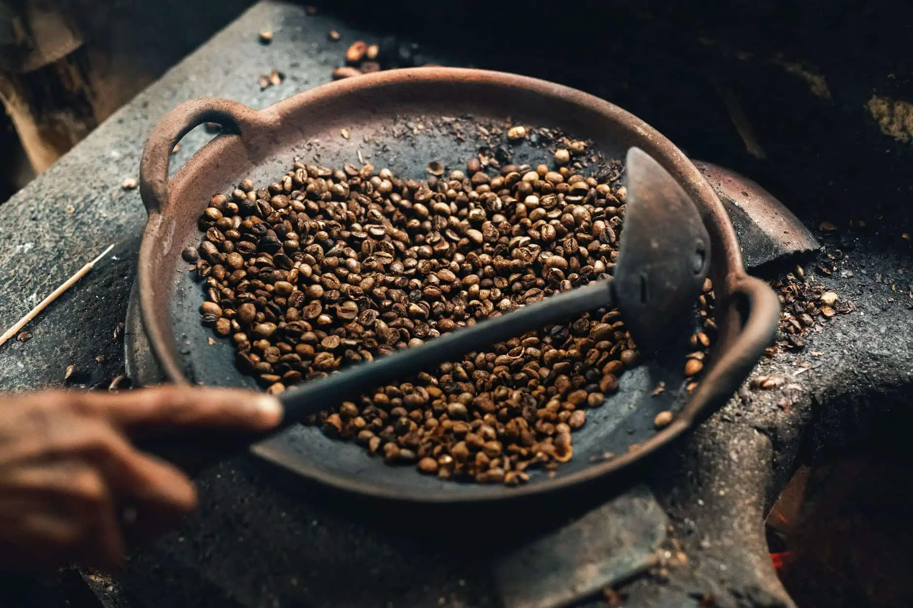 Torréfaction artisanale de haricots de café